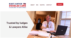 Desktop Screenshot of justicedouglaslang.com